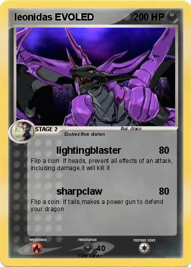 Pokemon leonidas EVOLED