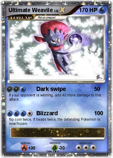 Pokemon Ultimate Weavile