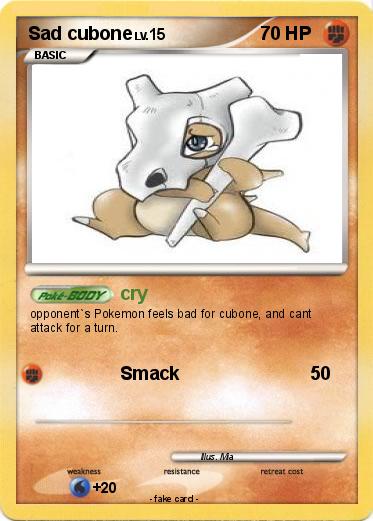 Pokemon Sad cubone