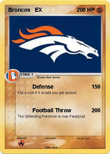 Pokemon Broncos   EX