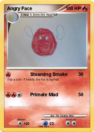 Pokemon Angry Face
