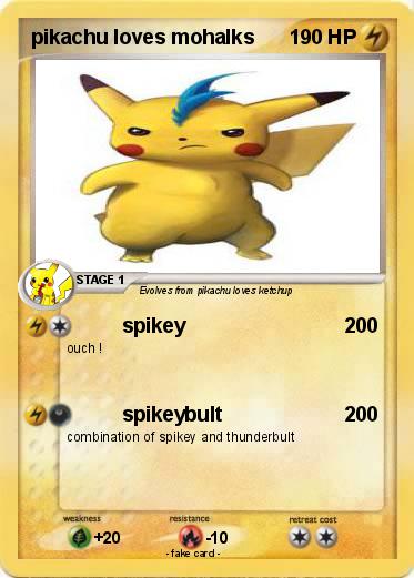 Pokemon pikachu loves mohalks