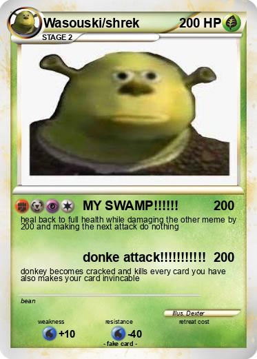 Pokemon Wasouski/shrek