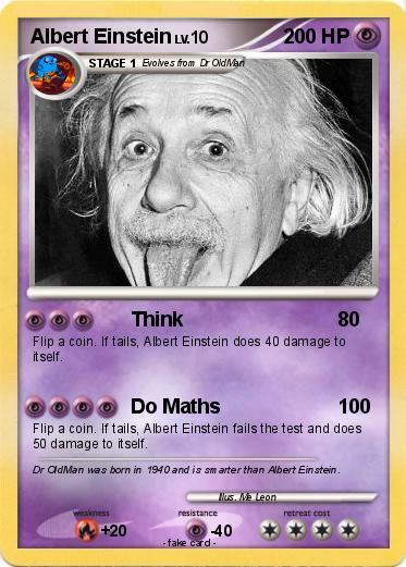 Pokemon Albert Einstein