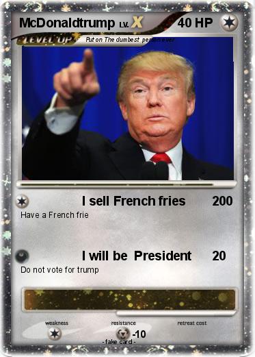 Pokemon McDonaldtrump