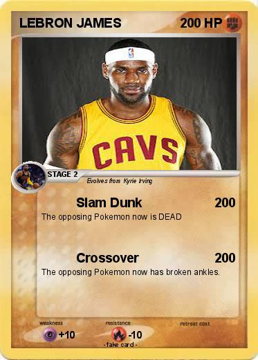 Pokemon LEBRON JAMES