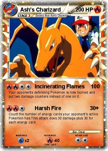 Pokemon Ash's Charizard