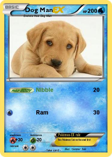 Pokemon Dog Man