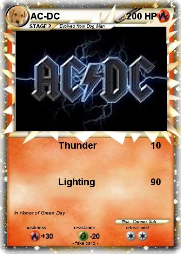Pokémon AC DC 148 148 - Thunder - My Pokemon Card