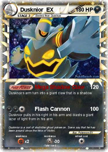 Pokemon Dusknior  EX