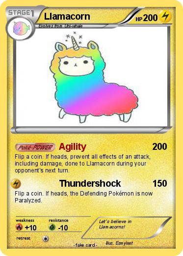 Pokemon Llamacorn