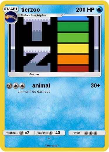 Pokemon tierzoo