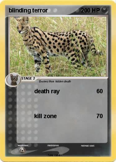 Pokemon blinding terror