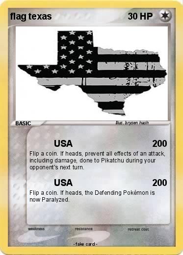 Pokemon flag texas