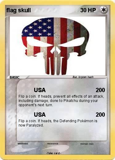 Pokemon flag skull