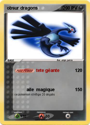 Pokemon obsur dragons