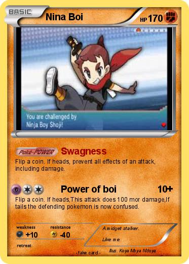 Pokemon Nina Boi