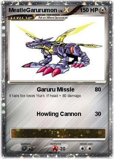 Pokemon MeatleGarurumon