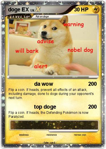 Pokemon doge EX