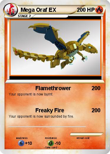 Pokemon Mega Oraf EX