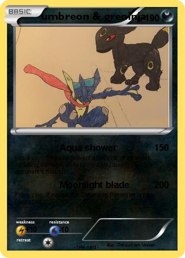 Pokemon umbreon & greninja