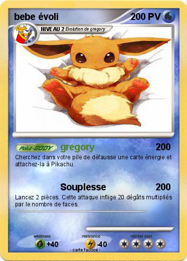 Pokemon bebe évoli