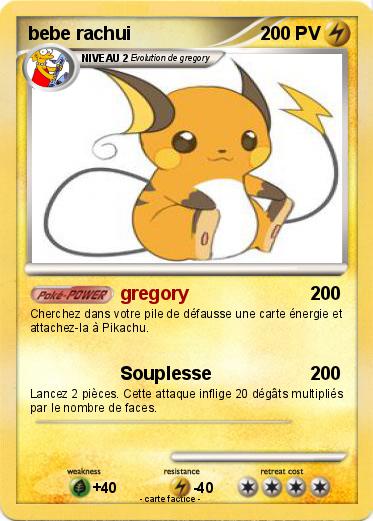 Pokemon bebe rachui