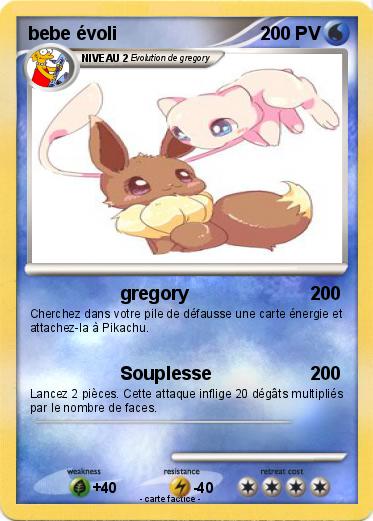 Pokemon bebe évoli