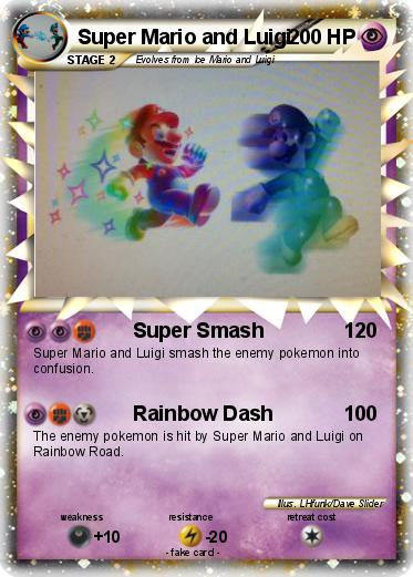 Pokemon Super Mario and Luigi