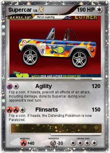 Pokemon Supercar