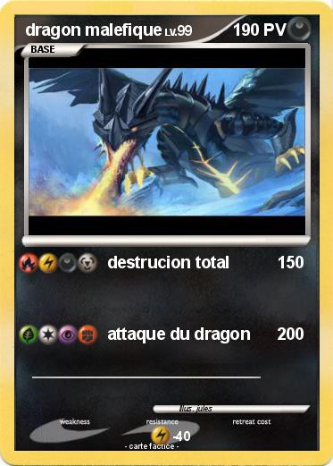Pokemon dragon malefique