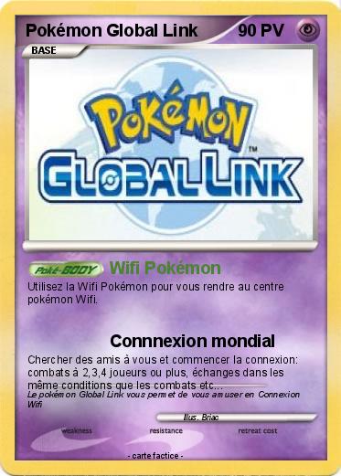 Pokemon Pokémon Global Link