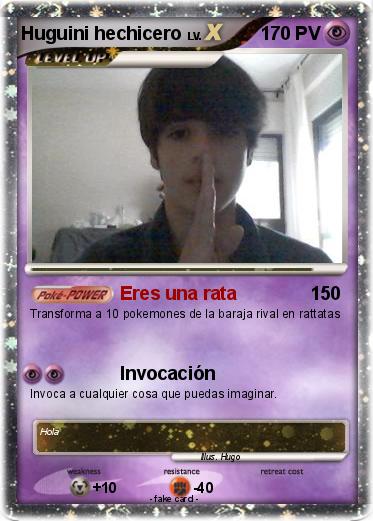 Pokemon Huguini hechicero