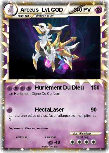 Pokemon Arceus  Lvl.GOD       3