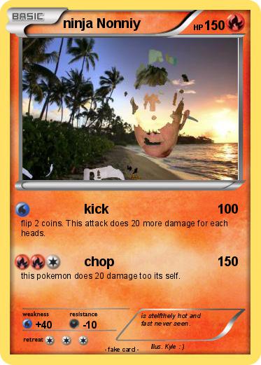 Pokemon ninja Nonniy