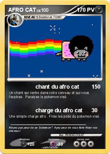 Pokemon AFRO CAT