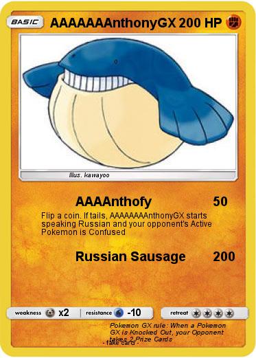Pokemon AAAAAAAnthonyGX
