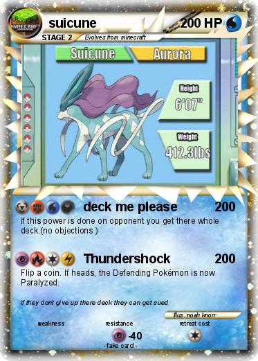 Pokemon suicune