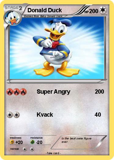 Pokemon Donald Duck