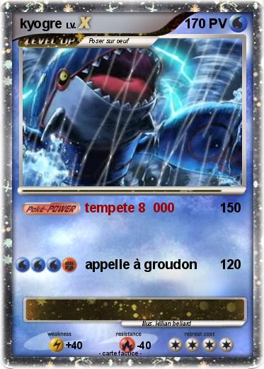 Pokemon kyogre