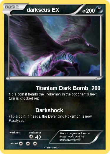 Pokemon darkseus EX