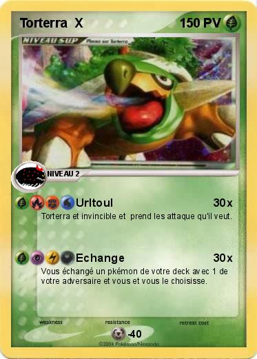 Pokemon Torterra  X