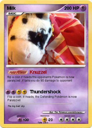 Pokemon Milk