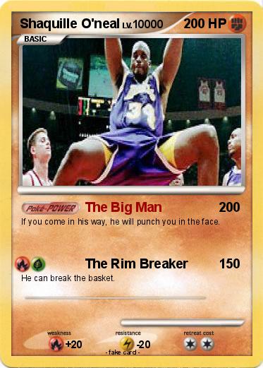 Pokemon Shaquille O'neal