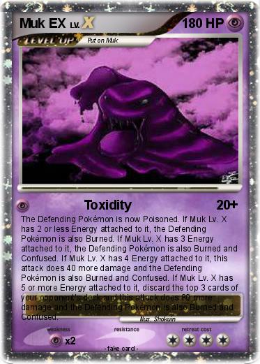 Pokemon Muk EX