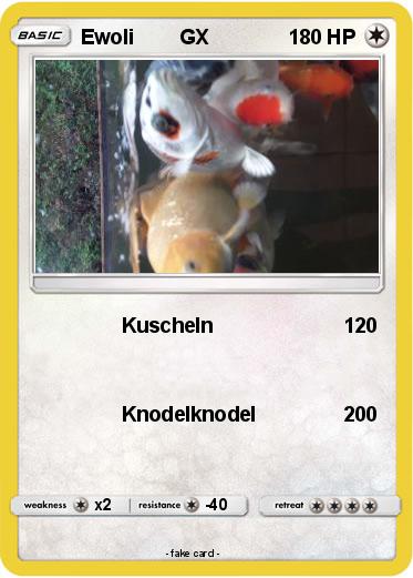 Pokemon Ewoli        GX