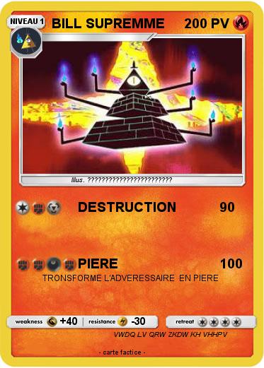 Pokemon BILL SUPREMME