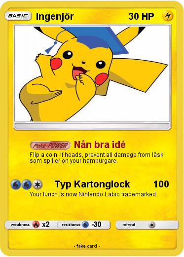 Pokemon Ingenjör