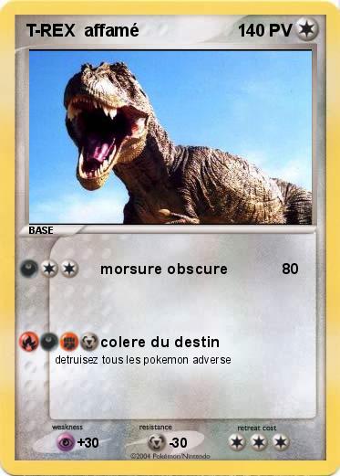 Pokemon T-REX  affamé