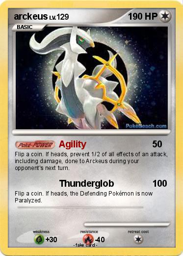 Pokemon arckeus